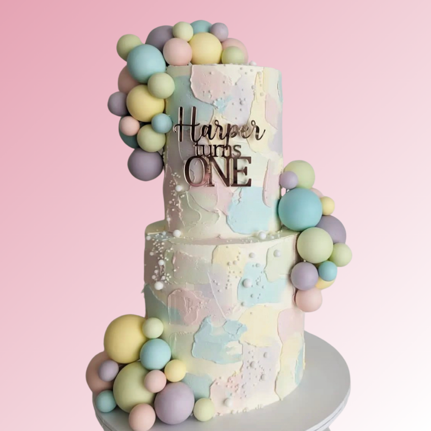 Name Turns Age Acrylic Topper/Plaque