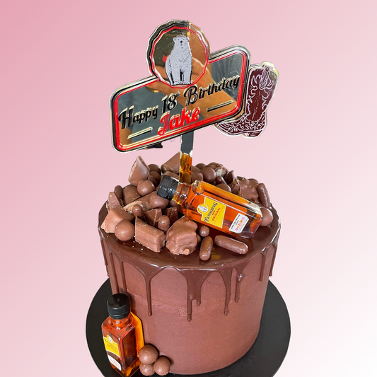 Bundaberg Rum Acrylic Cake Topper/Plaque