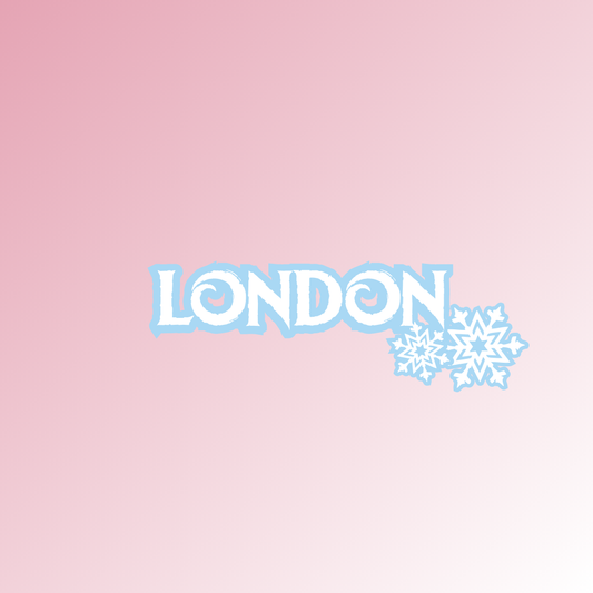 Frozen Theme – Name Plaque/Topper