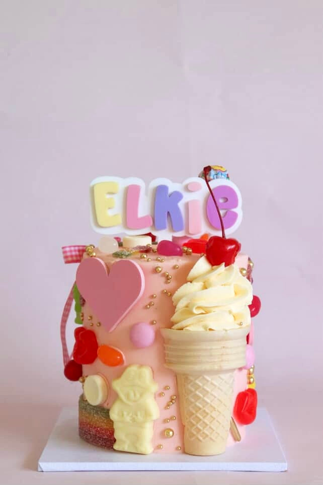 Mixed Colour Name Topper / Plaque