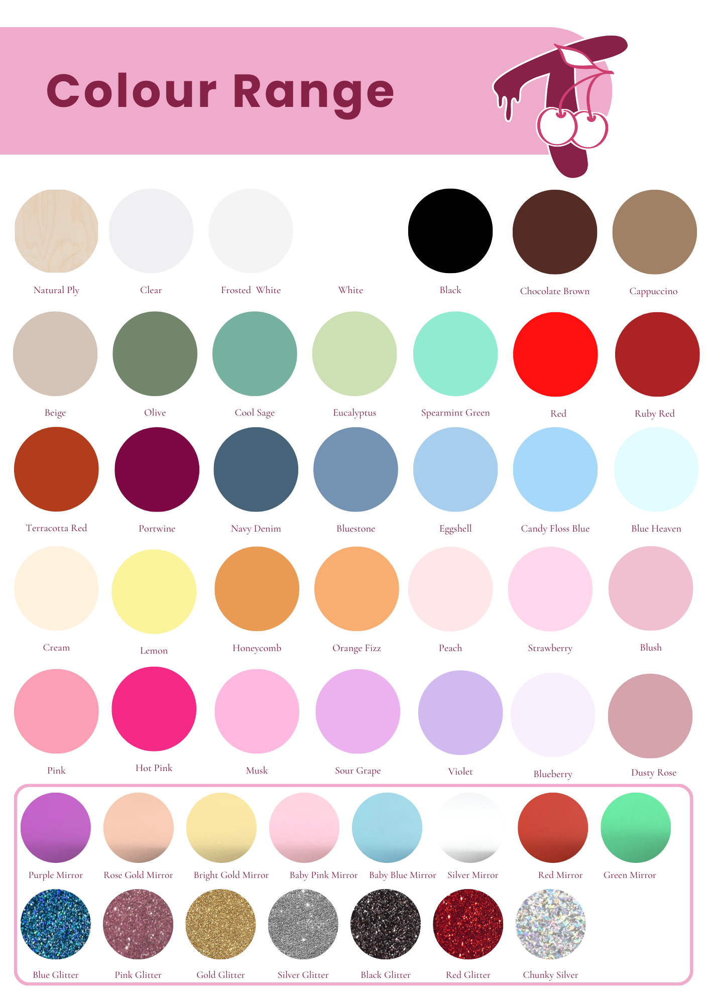 Number Single Acrylic Cake Topper/Plaque